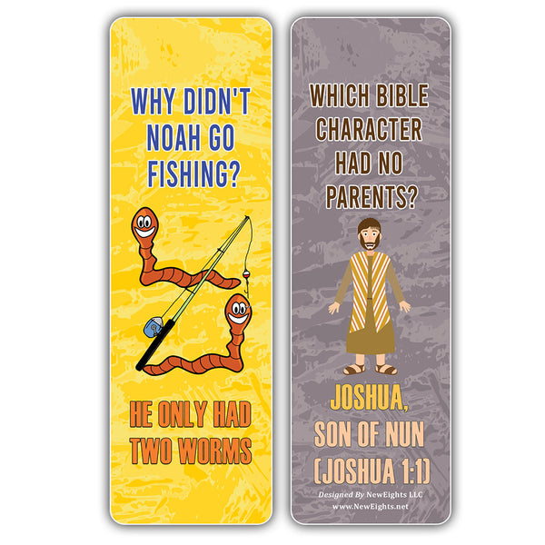 NewEights Christian Funny Jokes Bookmarks Series 10 (30-Pack) – Bulk Gifts Bookmarkers