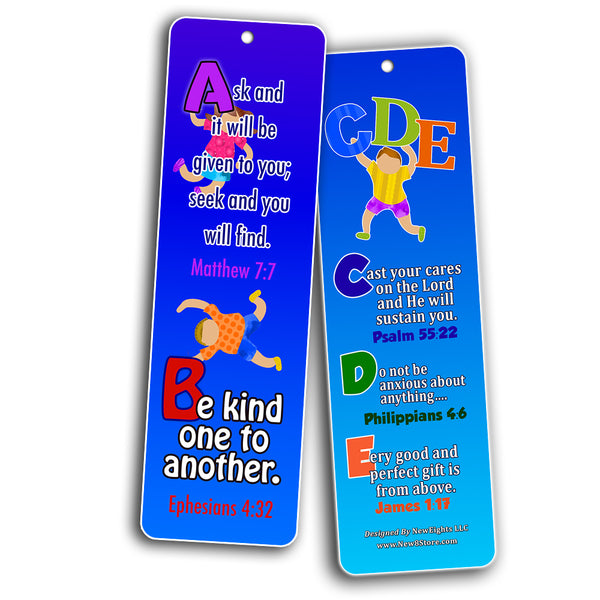 ABC Bible Verses For Kids (30-Pack) - Handy Memory Verses for Kids Perfect for Children?s Ministries and Sunday Schools