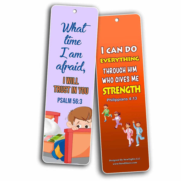 Short Bible Verses for Kids Bookmarks (30-Pack) - Handy Memory Verses for Kids and Colorful Bookmarks Perfect for Children?s Ministries and Sunday Schools