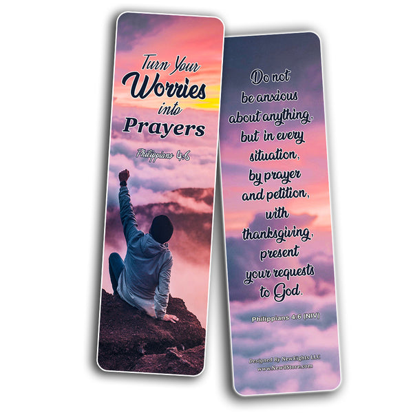 Religious Bookmarks About Waiting on God to Answer Prayer (30 Pack) - Handy Reminder That Reminds Us That God Is Working In our Waiting