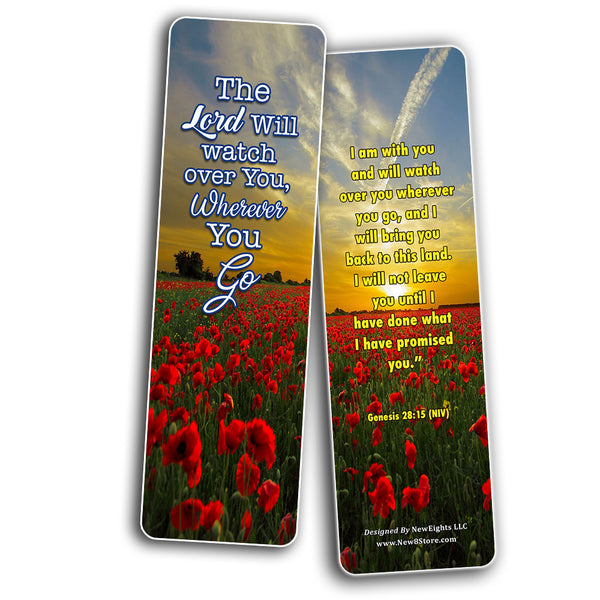 Bible Verses About Trusting God Bookmarks (60 Pack) - Perfect Giftaway for Sunday School