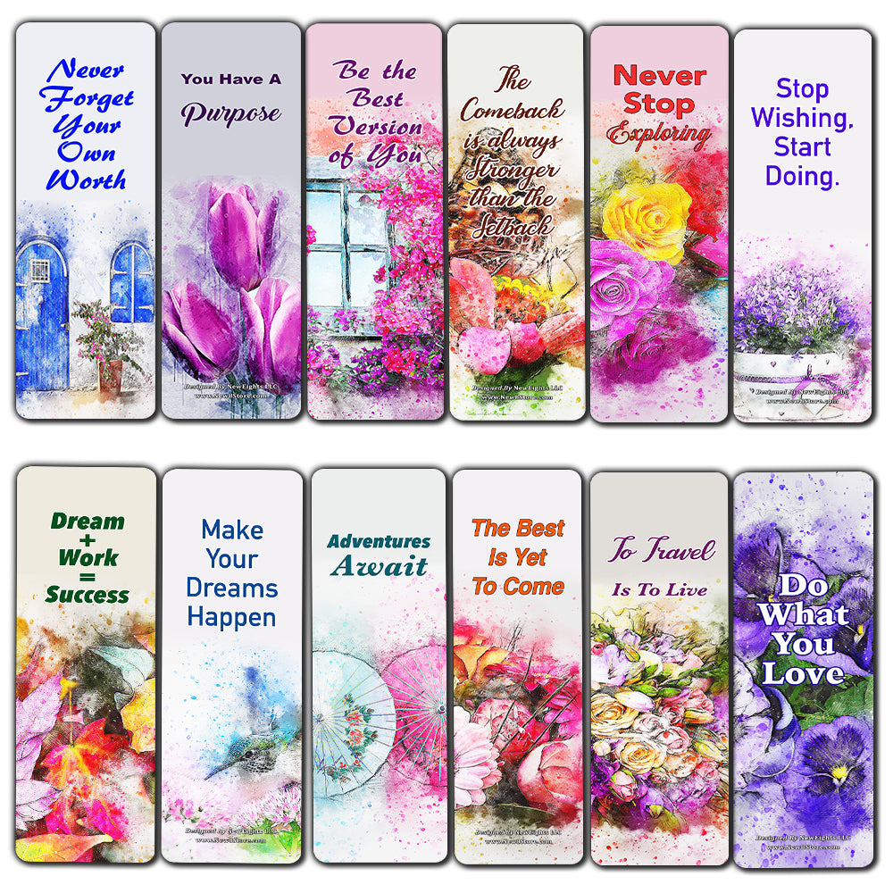 Motivational Quotes Sayings for Women (60-Pack) - Perfect Giftaway for Women Ministries