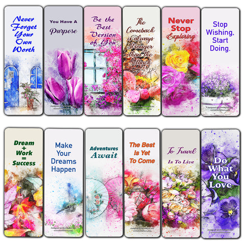Motivational Quotes Sayings for Women (60-Pack) - Perfect Giftaway for Women Ministries