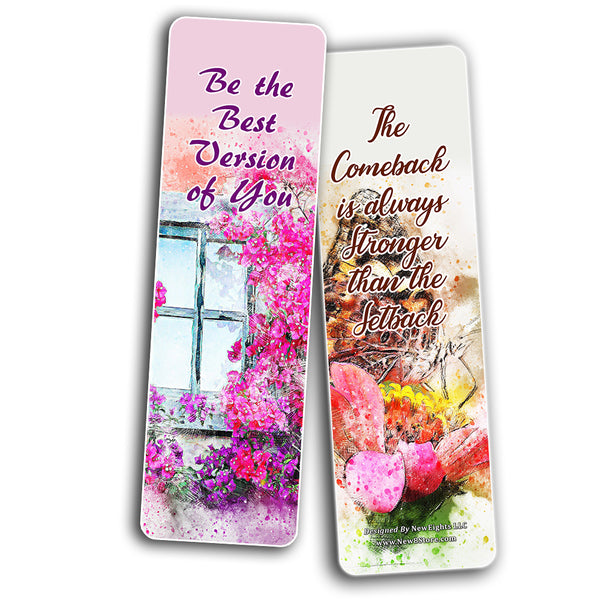 Motivational Quotes Sayings for Women (60-Pack) - Perfect Giftaway for Women Ministries