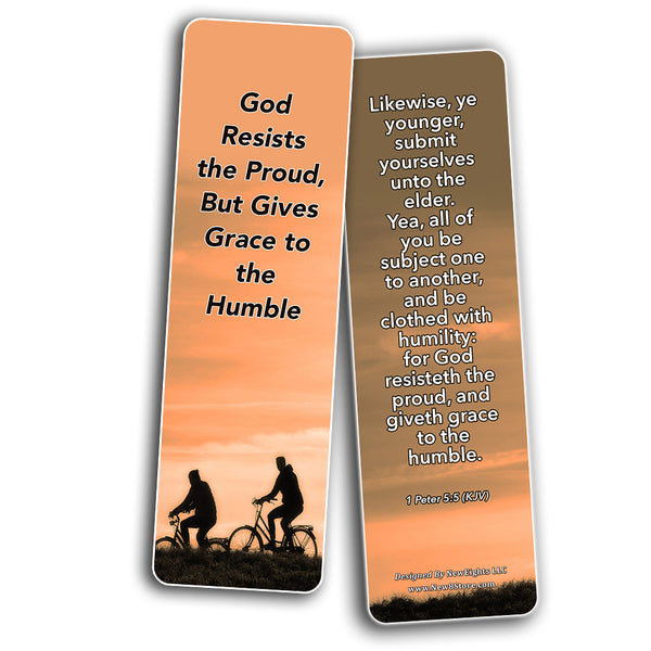 Popular Bible Verses for Men Bookmarks KJV (60-Pack) - Perfect Giveaways for Sunday School and Ministries Designed to Inspire Men