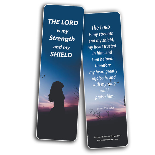 Popular Bible Verses for Women Bookmarks KJV (60-Pack) - Best Giftaway for Women Ministries