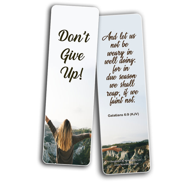Popular Bible Verses for Teens Bookmarks KJV (60-Pack) - Perfect Giveaways for Sunday School for Teens