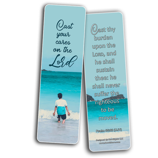 Popular Bible Verses for Teens Bookmarks KJV (60-Pack) - Perfect Giveaways for Sunday School for Teens