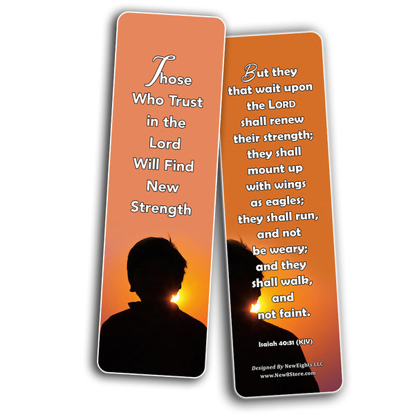 Popular Bible Verses for Teens Bookmarks KJV (30-Pack) - Handy Reminders for Teens to Memorize