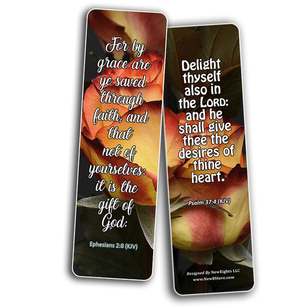 Christian Faith Scripture KJV Bookmarks (30-Pack) - Handy Christian Daily Reminder