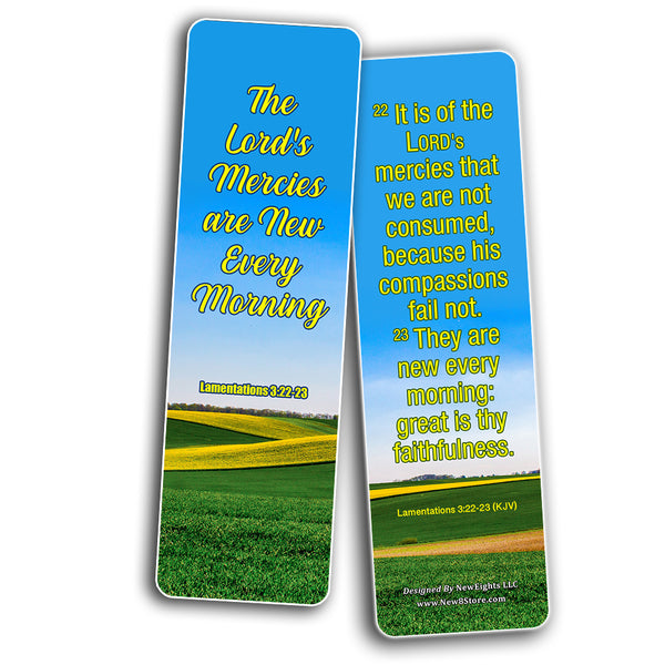 God's Grace is Sufficient KJV Bookmarks (30-Pack) - Handy Christian Daily Reminder