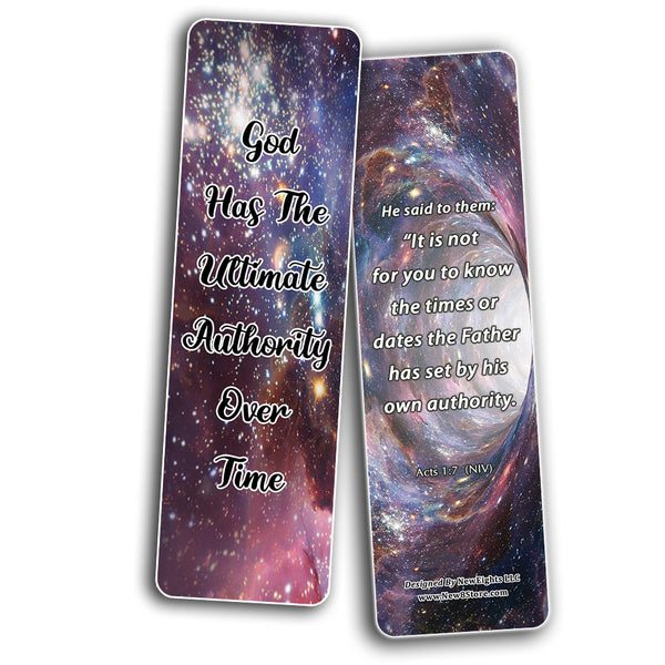 Learning To Trust In God's Timing Memory Verses Bookmarks (60-Pack) - Perfect Giftaway for Sunday School and Ministries