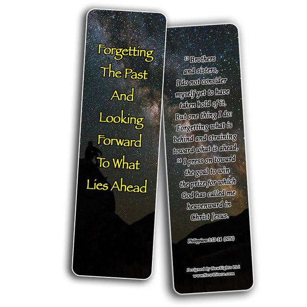 How To Live An Intentional Life Memory Verses Bookmarks (60-Pack) - Perfect Giftaway for Sunday School and Ministries