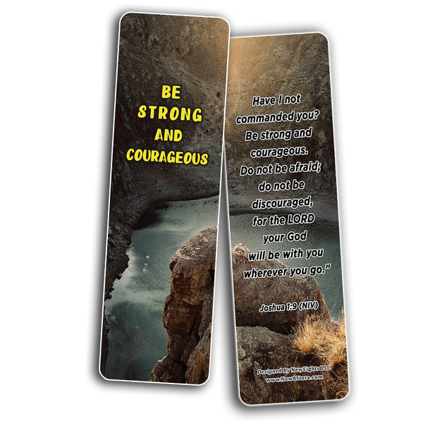 Stand Strong in Uncertain Times Bible Bookmarks (30-Pack) - Handy Reminder About How To Stand Strong