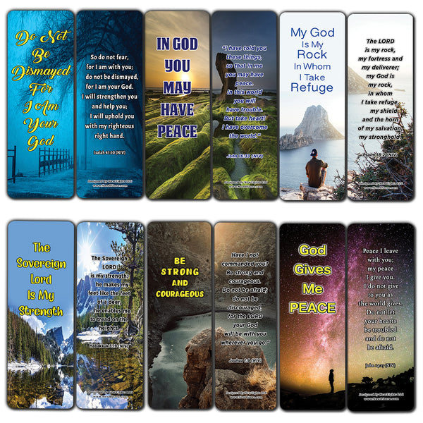 Stand Strong in Uncertain Times Bible Bookmarks (30-Pack) - Handy Reminder About How To Stand Strong