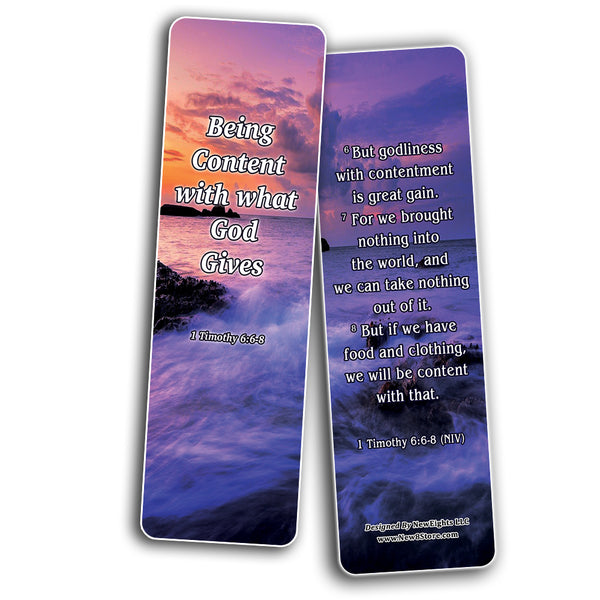 Bible verses about Getting Rich And Wealthy Bookmarks (30-Pack) - Handy Reminder About Getting Rich and Wealthy