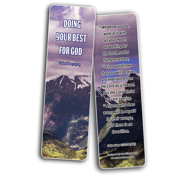 Bible verses about Getting Rich And Wealthy Bookmarks (30-Pack) - Handy Reminder About Getting Rich and Wealthy