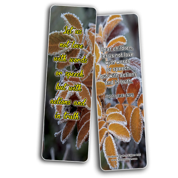 Popular Bible Verses for Teenage Girls Bookmarks (30 Pack) - Handy Reminders For Teens To Memorize