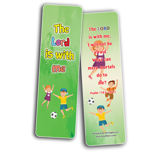 Fear Not Memory Verse Bookmarks (60-Pack) - Perfect Giveaways for Sunday School, VBS and Children's Ministry