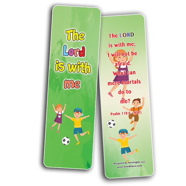 Fear Not Memory Verse Bookmarks (30-Pack) - Daily Memory Verses For Children