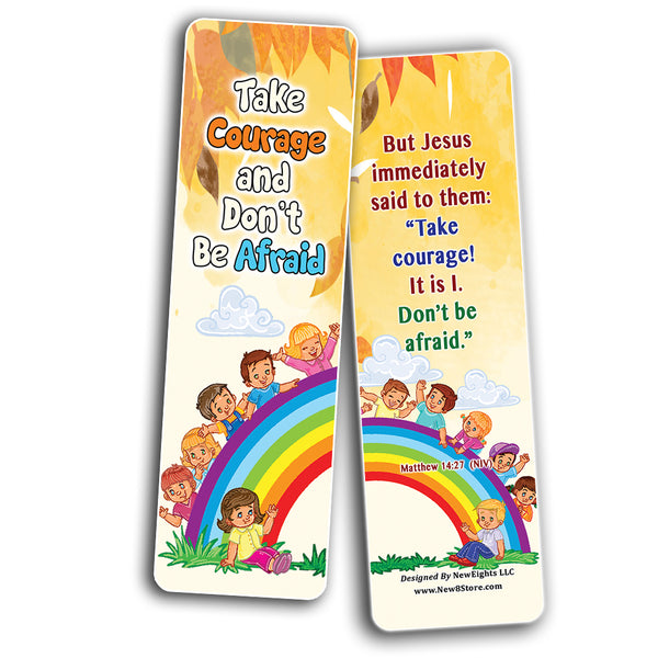 Fear Not Memory Verse Bookmarks (30-Pack) - Daily Memory Verses For Children