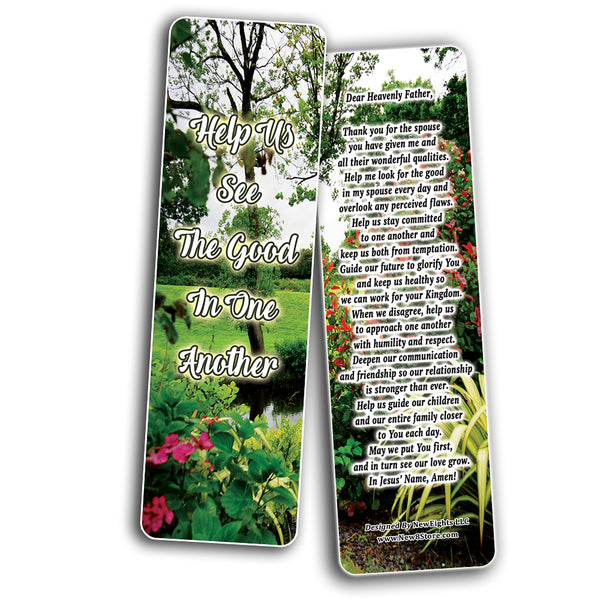 NEBM2249 - A Prayer for Couples Bookmarks