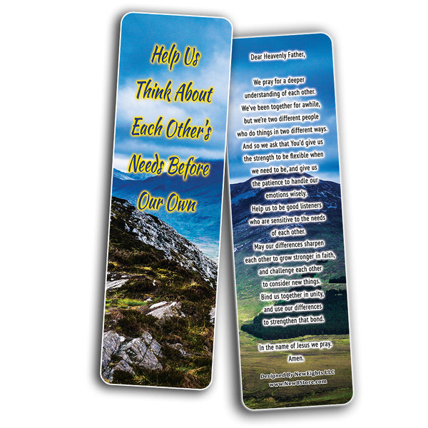 NEBM2249 - A Prayer for Couples Bookmarks