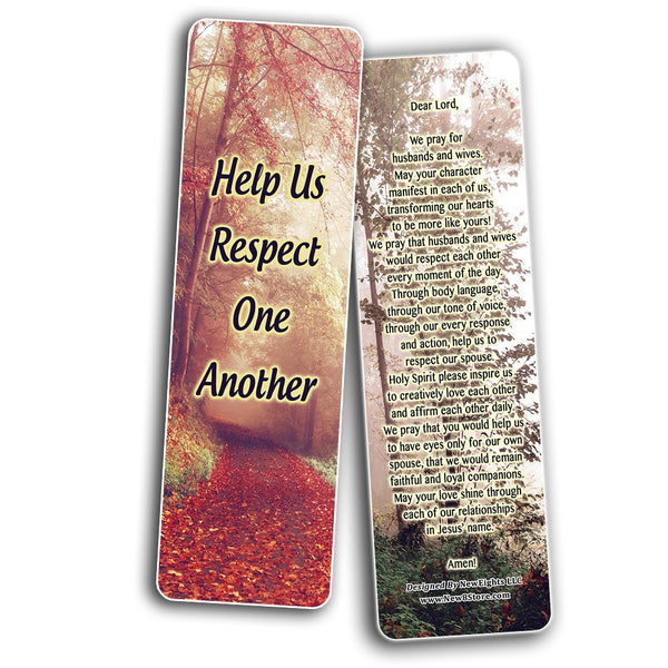 NEBM2249 - A Prayer for Couples Bookmarks