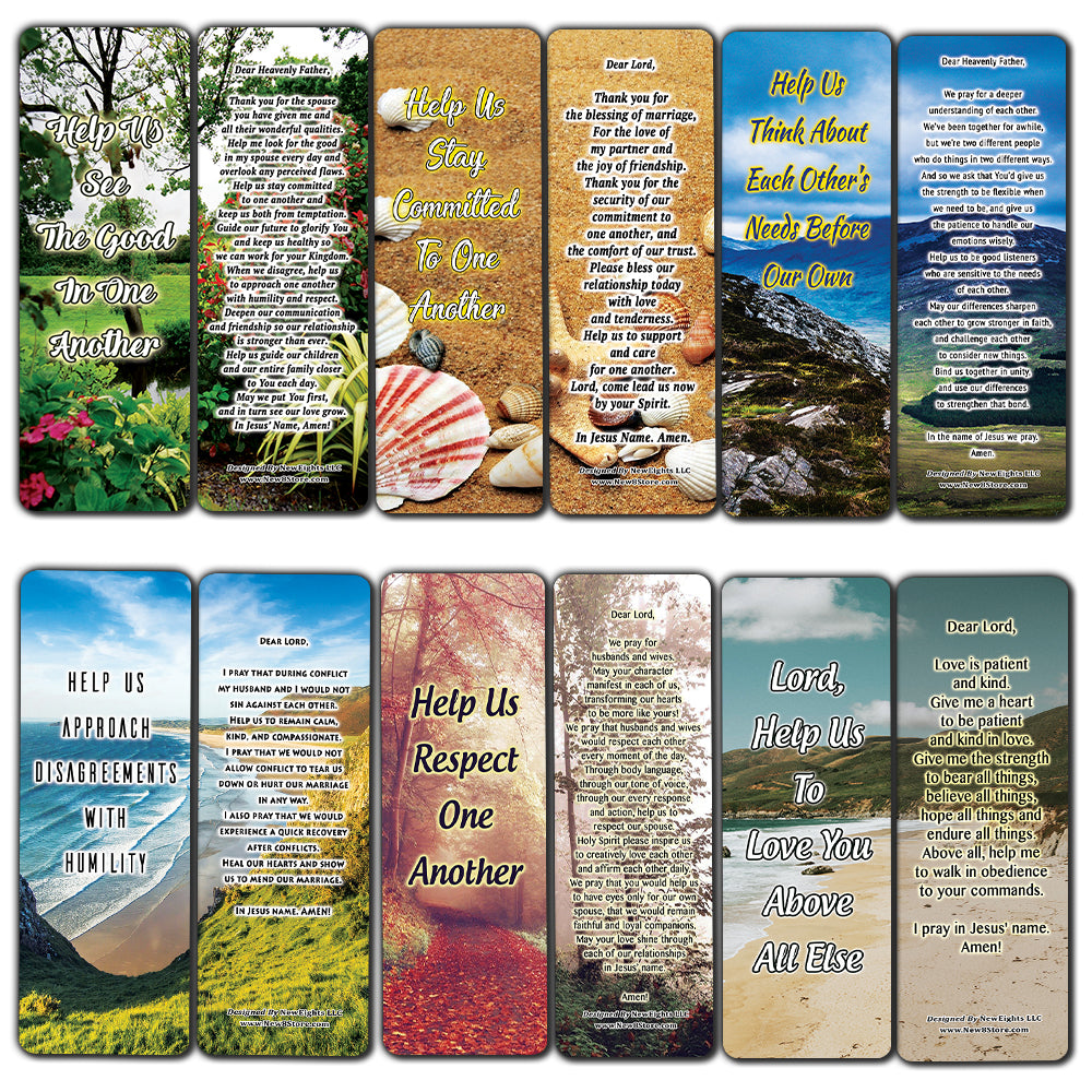 NEBM2249 - A Prayer for Couples Bookmarks