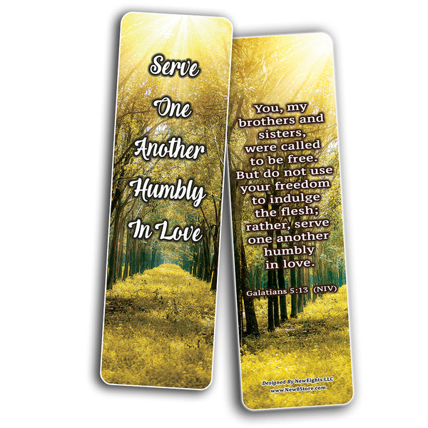 The Goodness of Freedom Bible Bookmarks (60-Pack) - Perfect Giftaway for Sunday School and Ministries