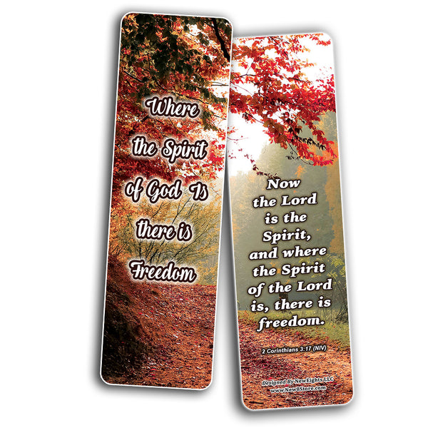 The Goodness of Freedom Bible Bookmarks (30-Pack) - Handy Reminder About The Goodness of Freedom