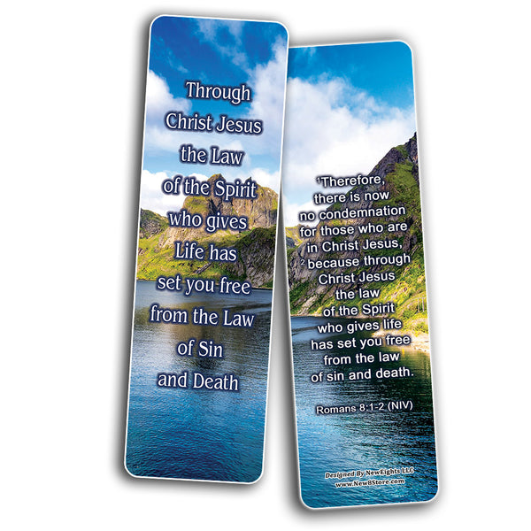 The Goodness of Freedom Bible Bookmarks (60-Pack) - Perfect Giftaway for Sunday School and Ministries