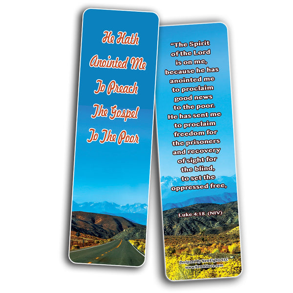 The Goodness of Freedom Bible Bookmarks (60-Pack) - Perfect Giftaway for Sunday School and Ministries