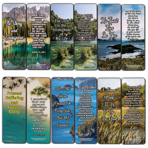 Defeating the Giants in Your Life Bible Bookmarks (30-Pack) - Handy Reminder About Defeating the Giants of our Lives
