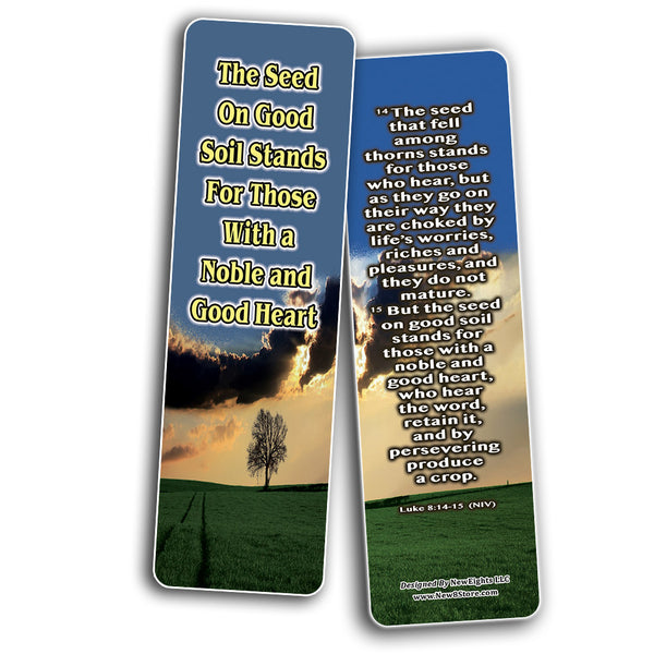 Everything You Need for Growth Bible Bookmarks (60-Pack) - Perfect Giftaway for Sunday School and Ministries