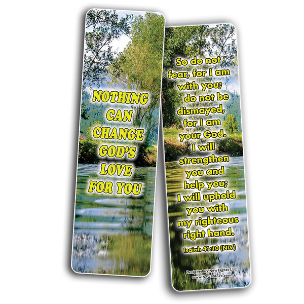 The Power of God's Righteousness Bible Bookmarks (30-Pack) - Stocking Stuffers Devotional Bible Study - Church Ministry Supplies Teacher Classroom incentive Gifts