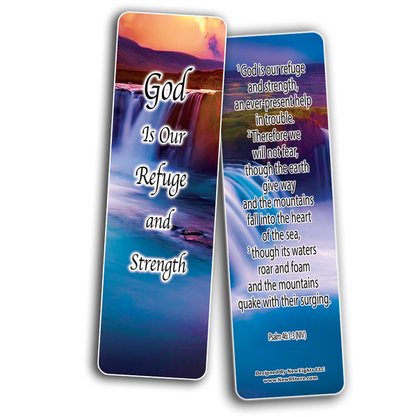 Having Strength During Hard Times Bible Bookmarks (30-Pack) - Reverence Bible Texts Sunday School Easter Baptism Thanksgiving Christmas Rewards Encouragement Motivational Gift