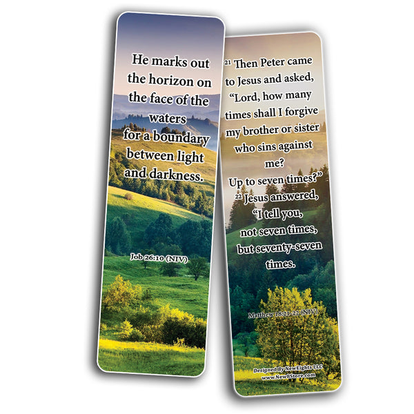 Knowing Your Limitations Bible Bookmarks (30-Pack) - Scriptures VBS Sunday School Church Memory Verse Sunday School Rewards - Christian Stocking Stuffers Birthday Party Gifts Assorted Bulk Pack