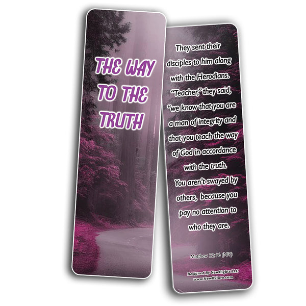 Have Your Way Lord Bible Bookmarks (30-Pack) - Sunday School Easter Baptism - Thanksgiving Christmas Rewards Encouragement Gift Motivational Cards Scriptures
