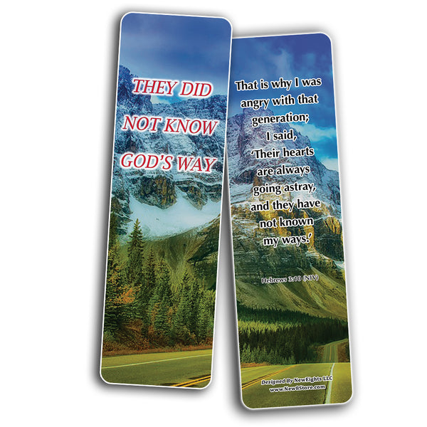 Have Your Way Lord Bible Bookmarks (30-Pack) - Sunday School Easter Baptism - Thanksgiving Christmas Rewards Encouragement Gift Motivational Cards Scriptures