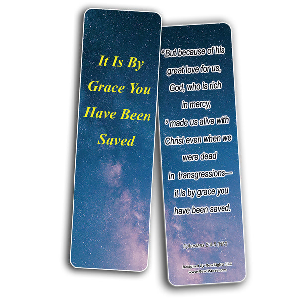 God Knows The Best For You Bible Bookmarks (30-Pack) - Scriptures Sunday School Church Memory Verse Sunday School Rewards - Christian Stocking Stuffers Birthday Party Gifts Assorted Bulk Pack