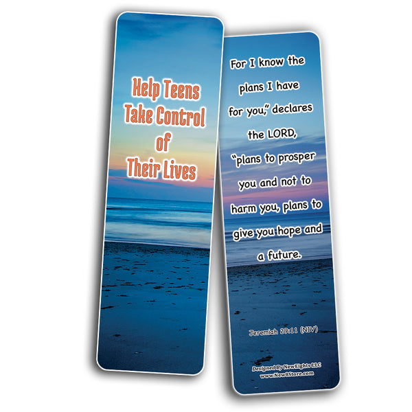 NewEights Developing Character And Responsibility In Teens The 6 Câ€™s of Resilience Bookmarks (30-Pack) - Reverence Bible Texts VBS Sunday School Easter Baptism - Thanksgiving Christmas Rewards