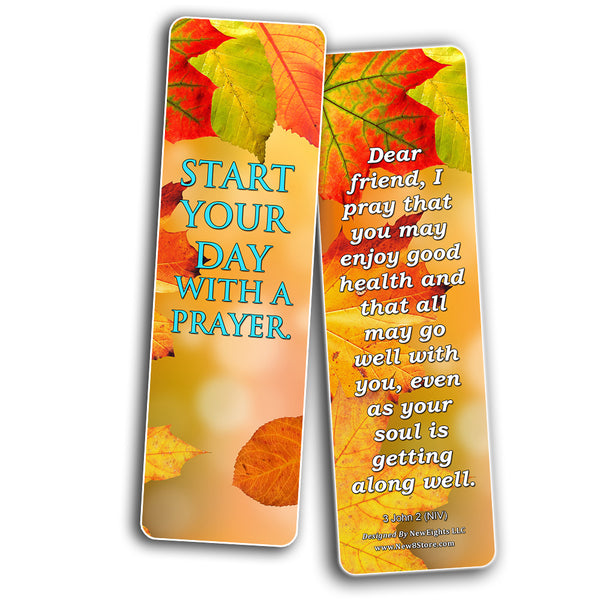 Devotional Scriptures Bible Bookmarks for Men Women Teens (30-Pack) - Great Gift Give Away for Church Gospel Devotion Sharing Stocking Stuffers