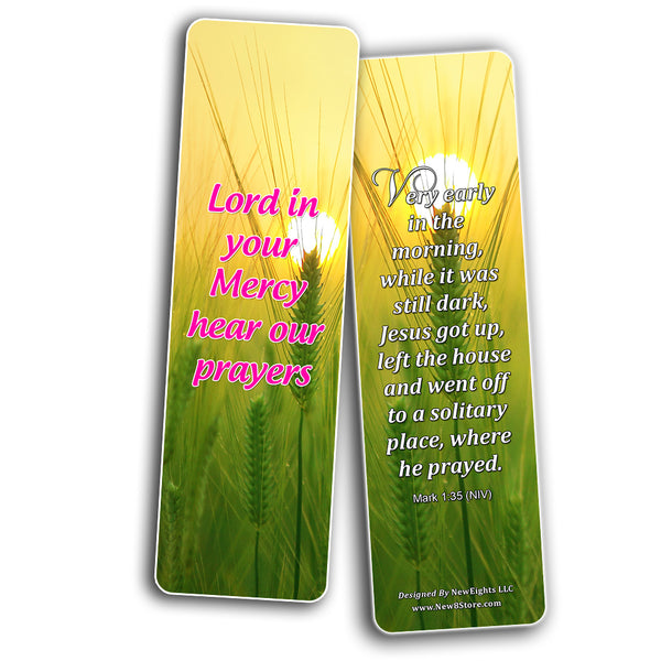 Devotional Scriptures Bible Bookmarks for Men Women Teens (30-Pack) - Great Gift Give Away for Church Gospel Devotion Sharing Stocking Stuffers