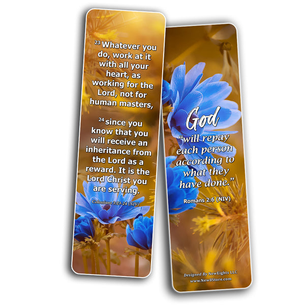 Bible Verses about Reward Bookmarks