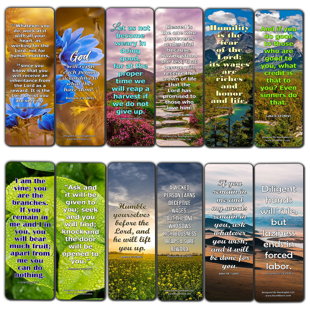 Bible Verses about Reward Bookmarks