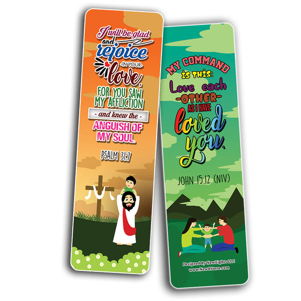 You are Loved Bible Verse Bookmarks