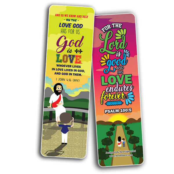 You are Loved Bible Verse Bookmarks