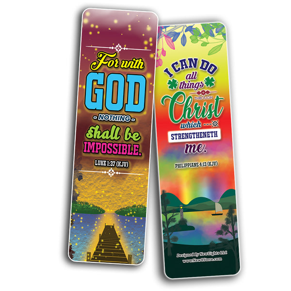 Inspirational Quotes Bible Verse Bookmarks