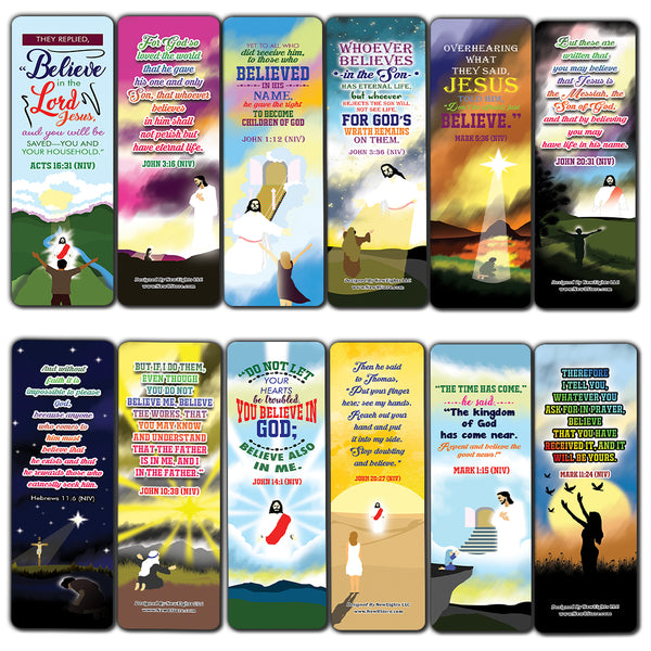 I believe in You Bible Verses Bookmarks Cards